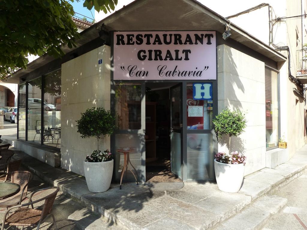 Hotel Restaurant Fonda Giralt Amer Exterior foto