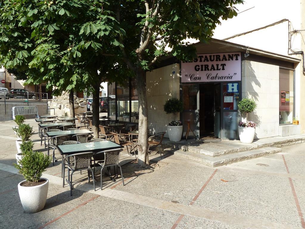 Hotel Restaurant Fonda Giralt Amer Exterior foto